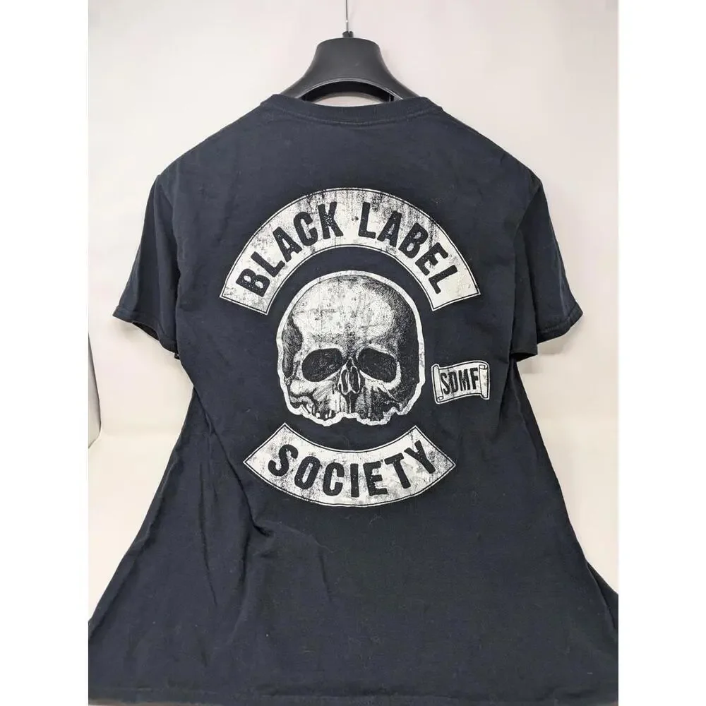 Almighty Black Label Society Hell Riding Graphic T Shirt- Mens Med - Picture 3 of 6